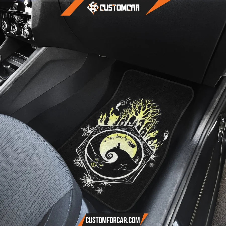 Nightmare Before Christmas Cartoon Car Floor Mats Lonely