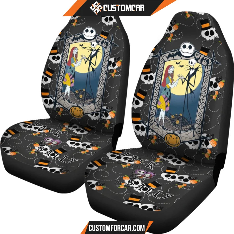 Nightmare Before Christmas Cartoon Car Seat Covers Jack