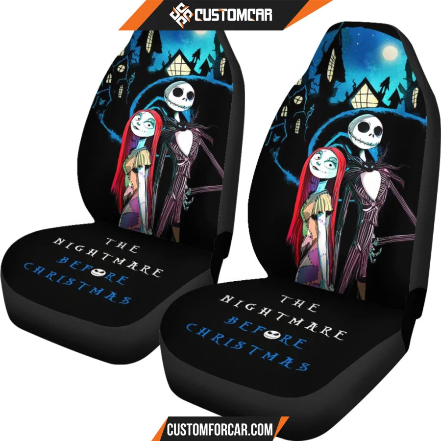 Nightmare Before Christmas Cartoon Car Seat Covers Jack