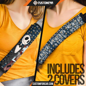 Nightmare Before Christmas Cartoon Seat Belt Covers Jack