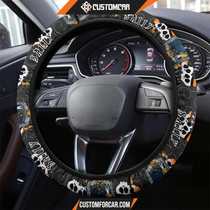 Nightmare Before Christmas Cartoon Steering Wheel Cover Jack