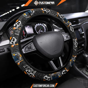 Nightmare Before Christmas Cartoon Steering Wheel Cover Jack