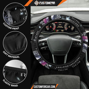 Nightmare Before Christmas Cartoon Steering Wheel Cover Jack