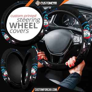 Nightmare Before Christmas Cartoon Steering Wheel Cover Jack