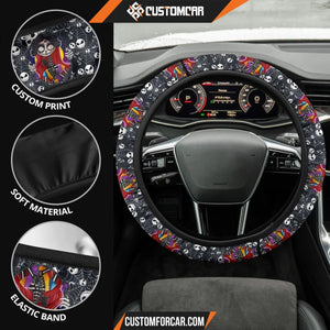 Nightmare Before Christmas Cartoon Steering Wheel Cover Jack