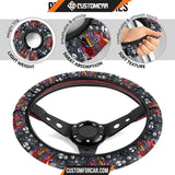 Nightmare Before Christmas Cartoon Steering Wheel Cover Jack