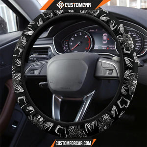 Nightmare Before Christmas Cartoon Steering Wheel Cover