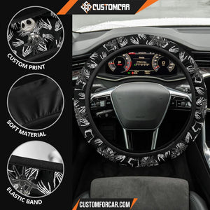 Nightmare Before Christmas Cartoon Steering Wheel Cover