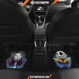 Nightmare Before Christmas couple Fan Gift Car Floor Mats 