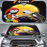 Nightmare Before Christmas Family Car Auto Sun Shades Decor 