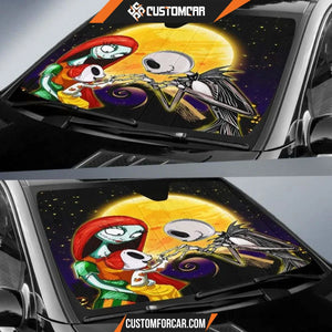 Nightmare Before Christmas Family Car Auto Sun Shades Decor 