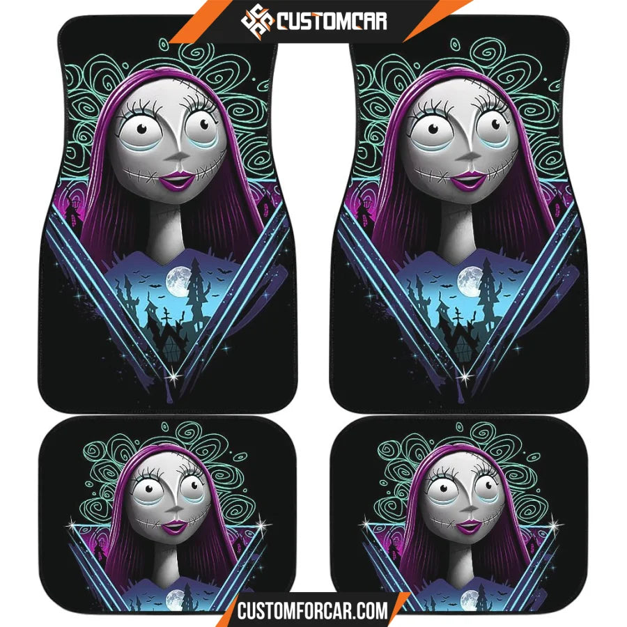 Nightmare Before Christmas Fan Gift Car Floor Mats R031522 -