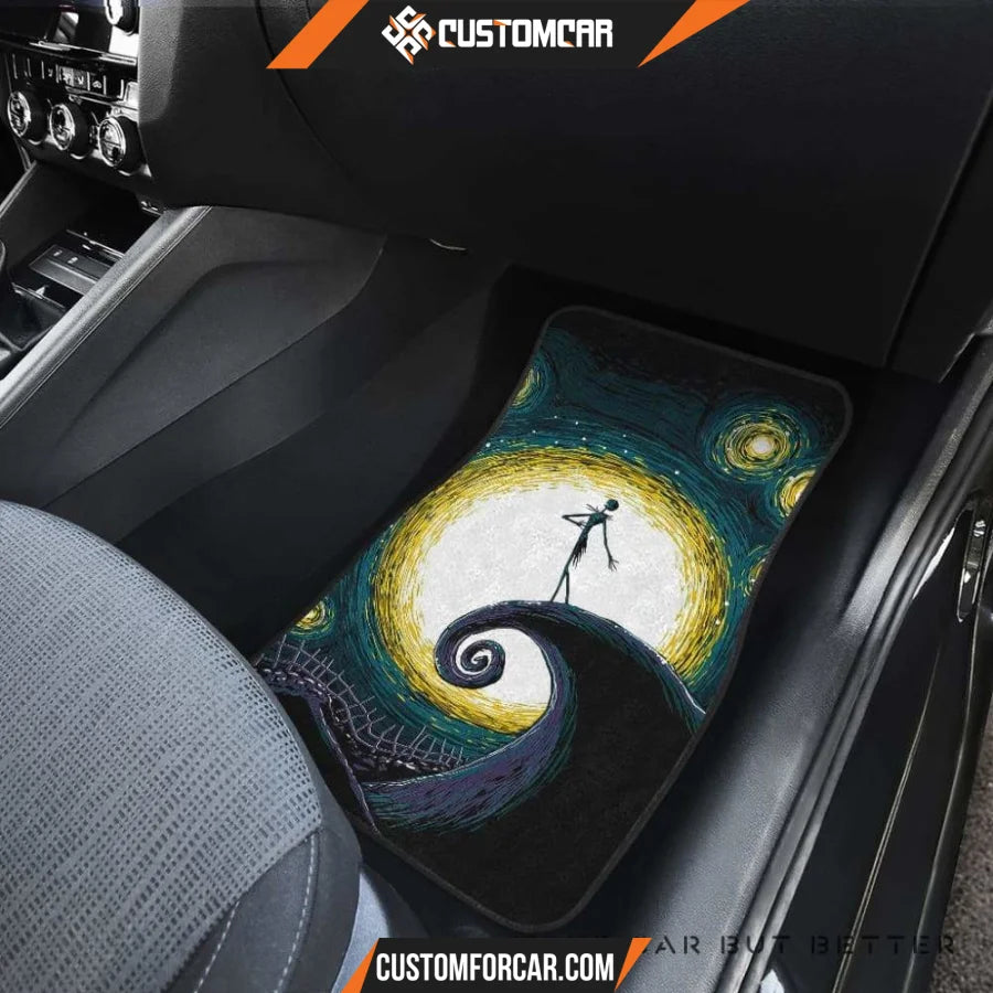 Nightmare Before Christmas Fan Gift Car Floor Mats R050320 -