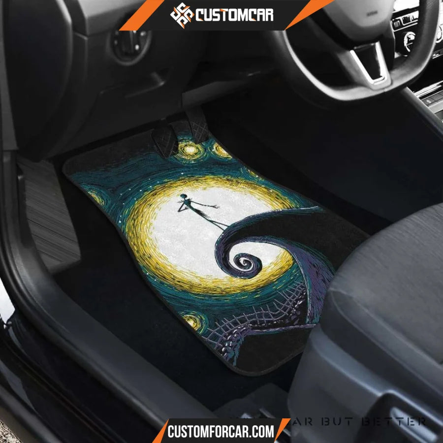 Nightmare Before Christmas Fan Gift Car Floor Mats R050320 -