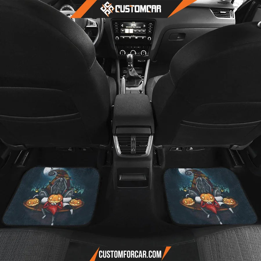 Nightmare Before Christmas Front And Back Car Mats 2 R050320