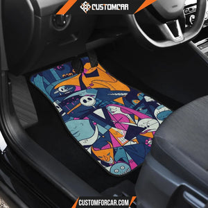 Nightmare Before Christmas Front And Back Car Mats 3 R050320