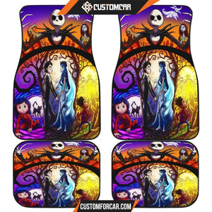 Nightmare Before Christmas Front And Back Car Mats 5 R050320