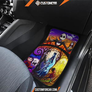 Nightmare Before Christmas Front And Back Car Mats 5 R050320