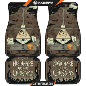 Nightmare Before Christmas Front And Back Car Mats - Front 