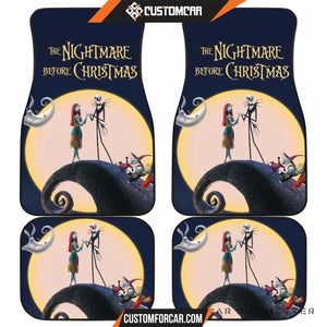 Nightmare Before Christmas Front And Back Car Mats R050320 -