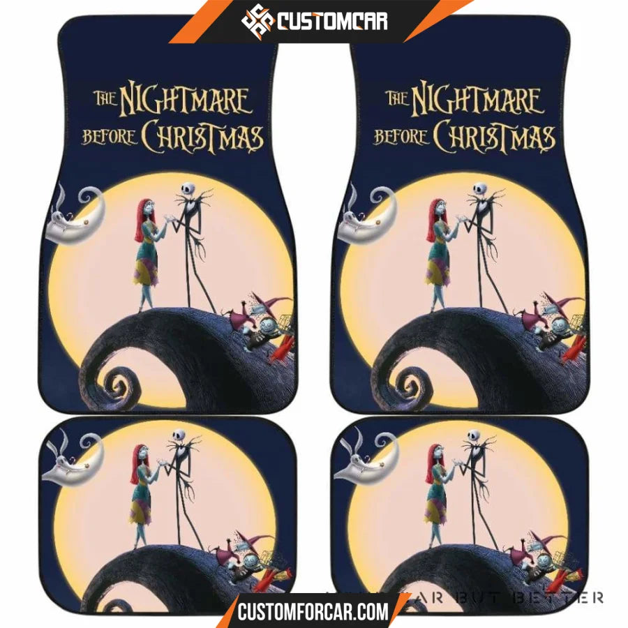 Nightmare Before Christmas Front And Back Car Mats R050320 -