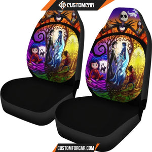 Nightmare Before Christmas Halloween Car Seat Covers - Car 