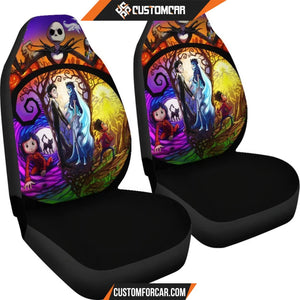 Nightmare Before Christmas Halloween Car Seat Covers - Car 