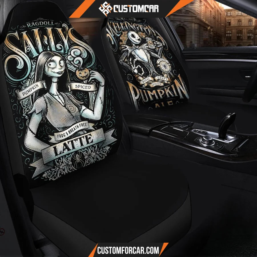 Nightmare Before Christmas Halloween Car Seat Covers - Car 