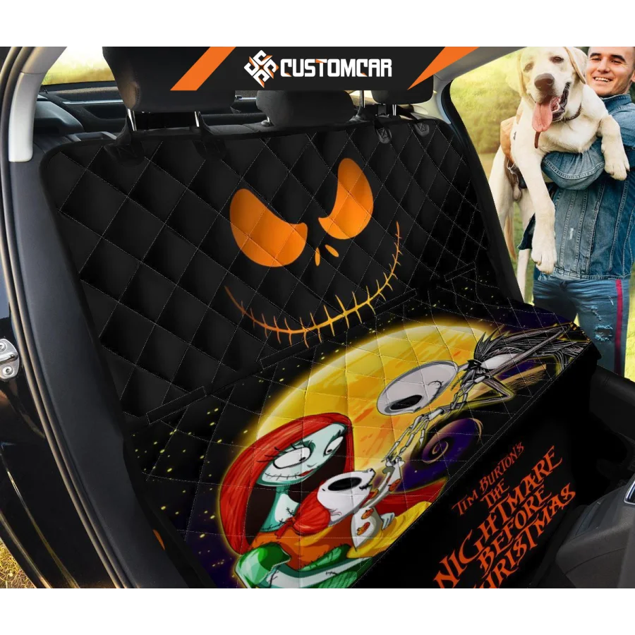 Nightmare Before Christmas Pet Seat Cover Decor In car 2021 