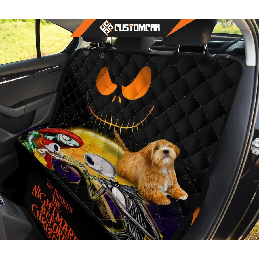 Nightmare Before Christmas Pet Seat Cover Decor In car 2021 