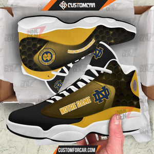 Notre Dame Fighting Irish Air Jordan 13 Sneakers NFL Custom
