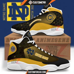 Notre Dame Fighting Irish Air Jordan 13 Sneakers NFL Custom