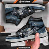 Nozel Silva JD Sneakers Black Clover Custom Anime Shoes