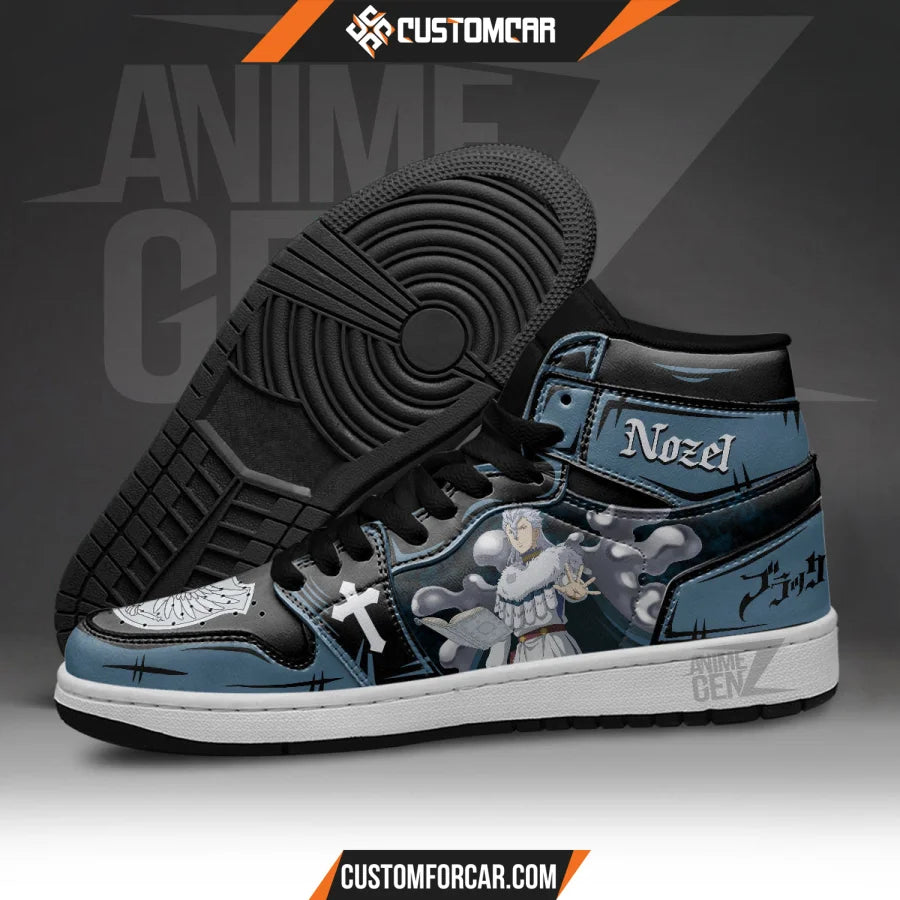 Nozel Silva JD Sneakers Black Clover Custom Anime Shoes