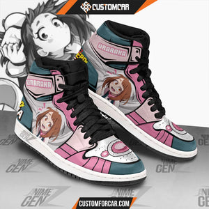 Ochako Uraraka JD Sneakers Custom Anime My Hero Academia