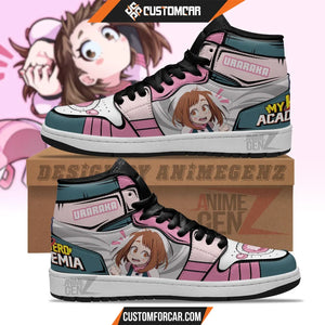Ochako Uraraka JD Sneakers Custom Anime My Hero Academia