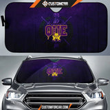 Omega Psi Phi Car Sun Shade Fraternity Car Accessories