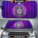 Omega Psi Phi Car Sun Shade Fraternity Car Accessories