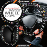 One Piece Anime Steering Wheel Cover | Pirate Skull Symbols