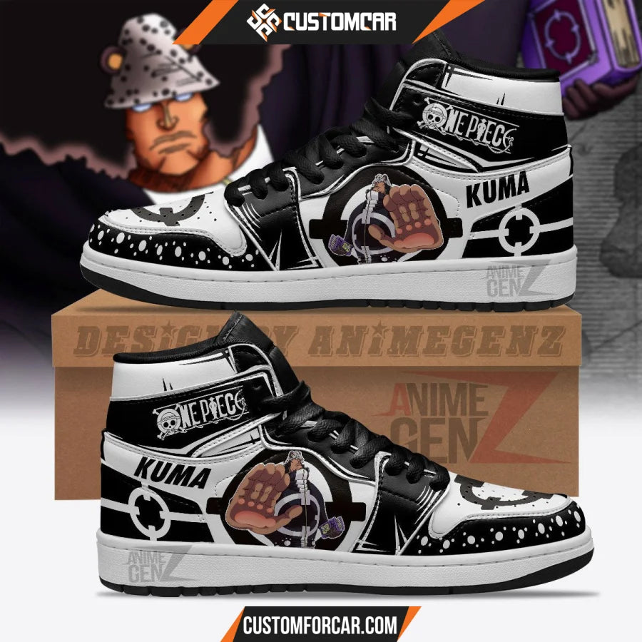 One Piece Bartholomew Kuma JD Sneakers Custom Anime Shoes