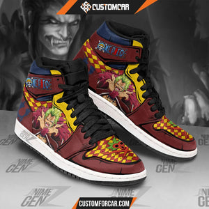 One Piece Bartolomeo JD Sneakers Custom Anime Shoes