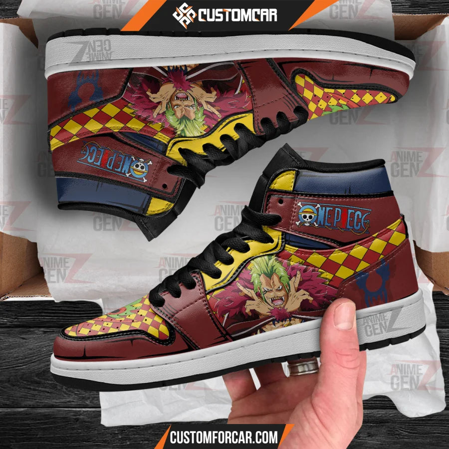 One Piece Bartolomeo JD Sneakers Custom Anime Shoes