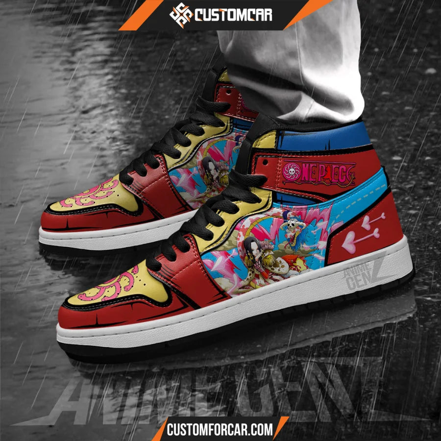 One Piece Boa Hancock JD Sneakers Custom Anime Shoes