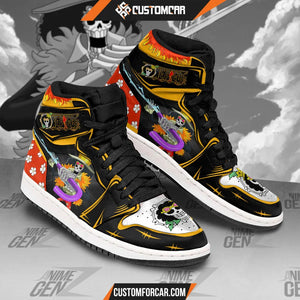 One Piece Brook JD Sneakers Custom Anime Shoes CUSTOMFORCAR