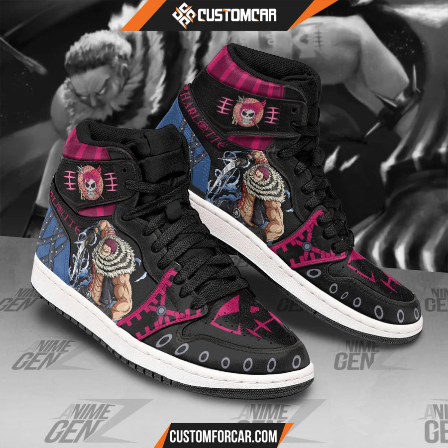 One Piece Charlotte Katakuri JD Sneakers Custom Anime Shoes