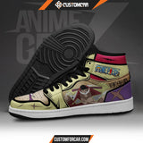 One Piece Edward Newgate Whitebeard JD Sneakers Custom Anime