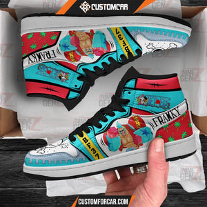 One Piece Franky JD Sneakers Custom Anime Shoes CUSTOMFORCAR