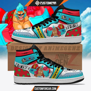 One Piece Franky JD Sneakers Custom Anime Shoes CUSTOMFORCAR