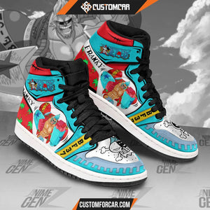 One Piece Franky JD Sneakers Custom Anime Shoes CUSTOMFORCAR