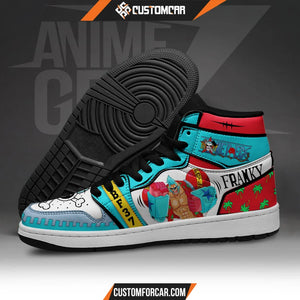 One Piece Franky JD Sneakers Custom Anime Shoes CUSTOMFORCAR